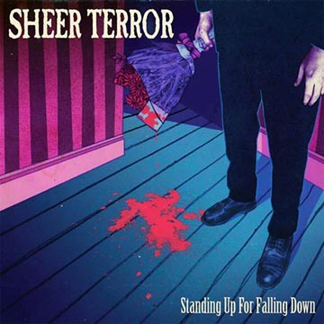 SHEER TERROR "Standing Up For Falling Down" LP Purple Vinyl